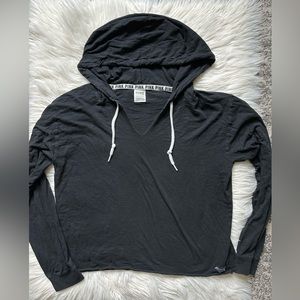VS PINK lightweight cotton hoodie